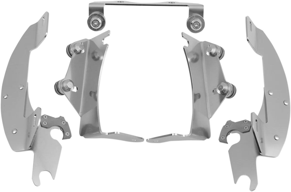 Durable MEMPHIS SHADES Batwing Trigger Lock Mounting Kit - VN 900C - Polished MEK1911 Artisan