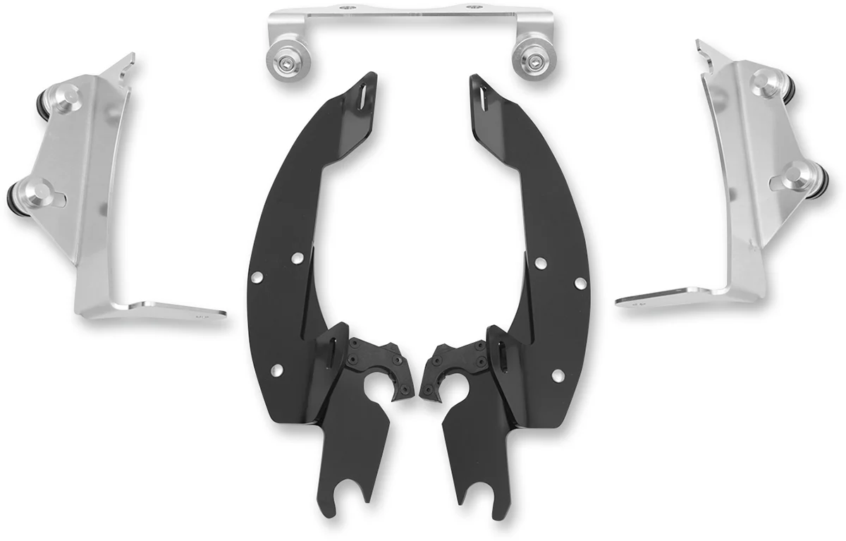 Powerful MEMPHIS SHADES Batwing Trigger Lock Mounting Kit - VN 900C - Black MEK1912 Verified