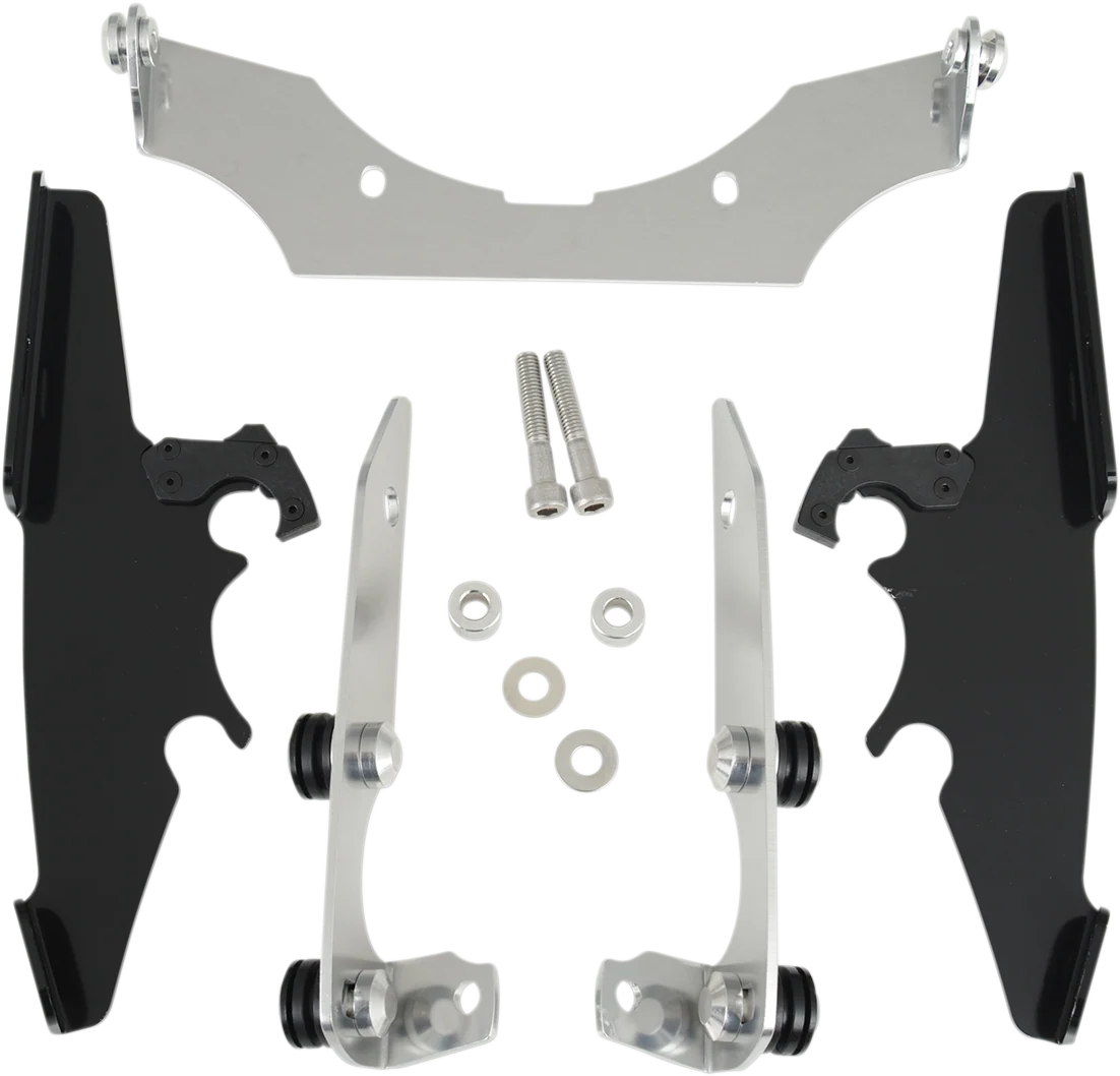 Fast MEMPHIS SHADES Batwing Trigger Lock Mounting Kit - Sabre - Black MEM8991 Exceptional