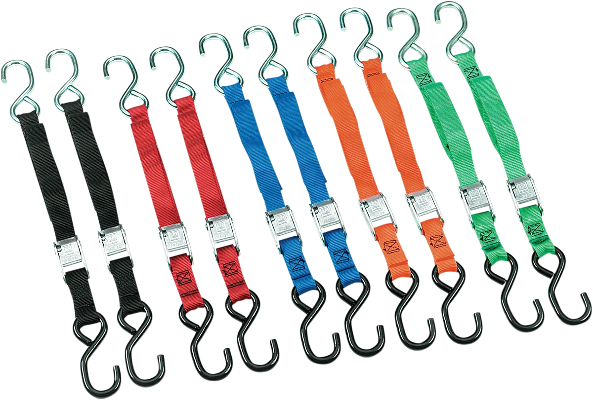 Traditional ANCRA Tie-Downs - 1 x 5-1 2' - Black 47295-10 Official