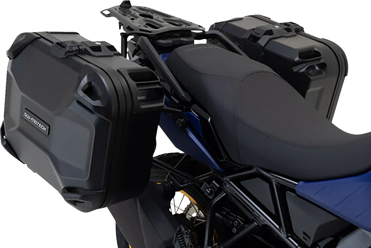 Genuine SW-MOTECH DUSC Hard Case System - V-Strom 650 '16-'24 KFT.05.876.65000 B High-End