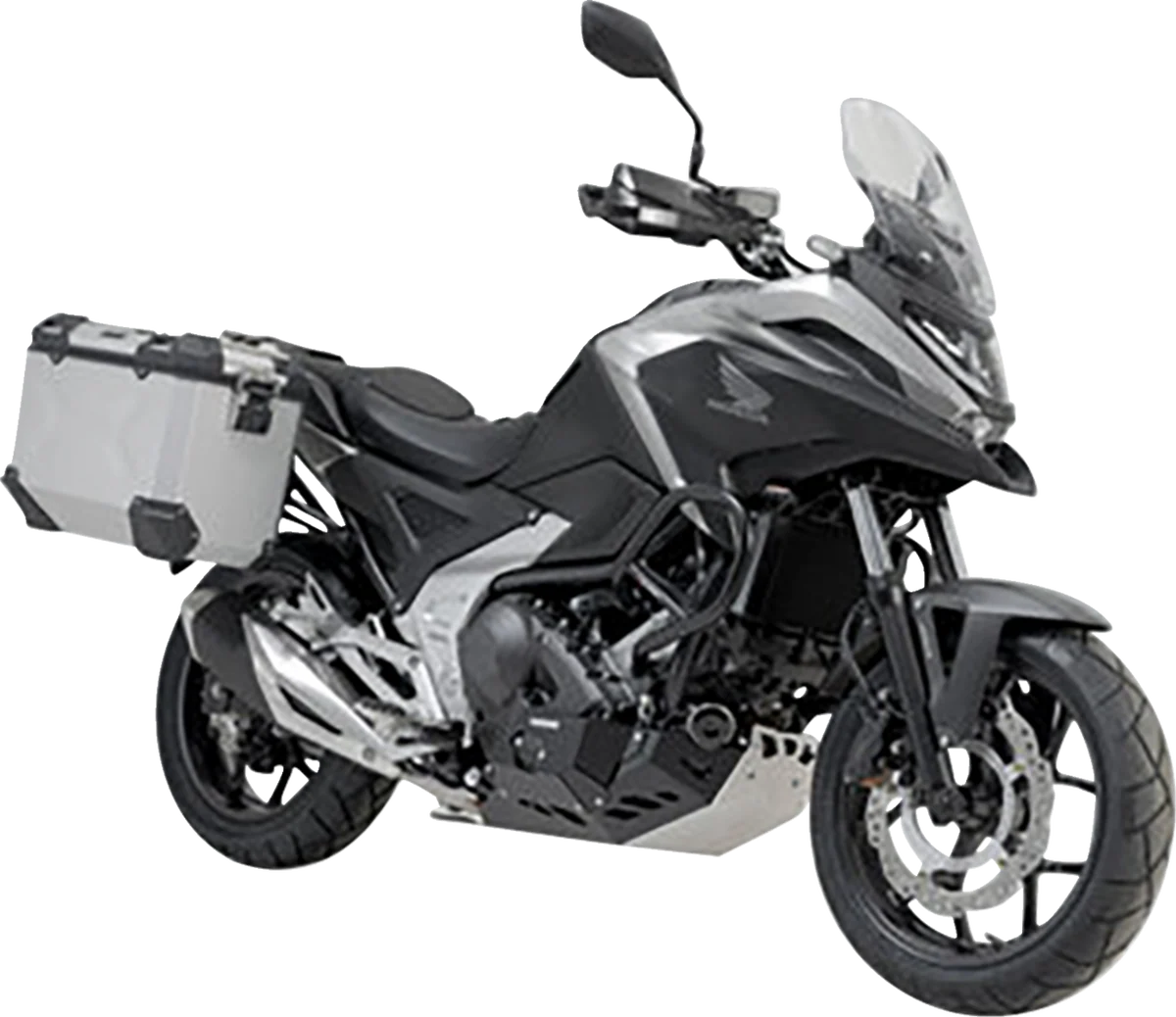 Stylish SW-MOTECH TRAX ADV Aluminum Case System - Silver - Honda NC750 X '20-'24 KFT.01.841.70100 S Casual