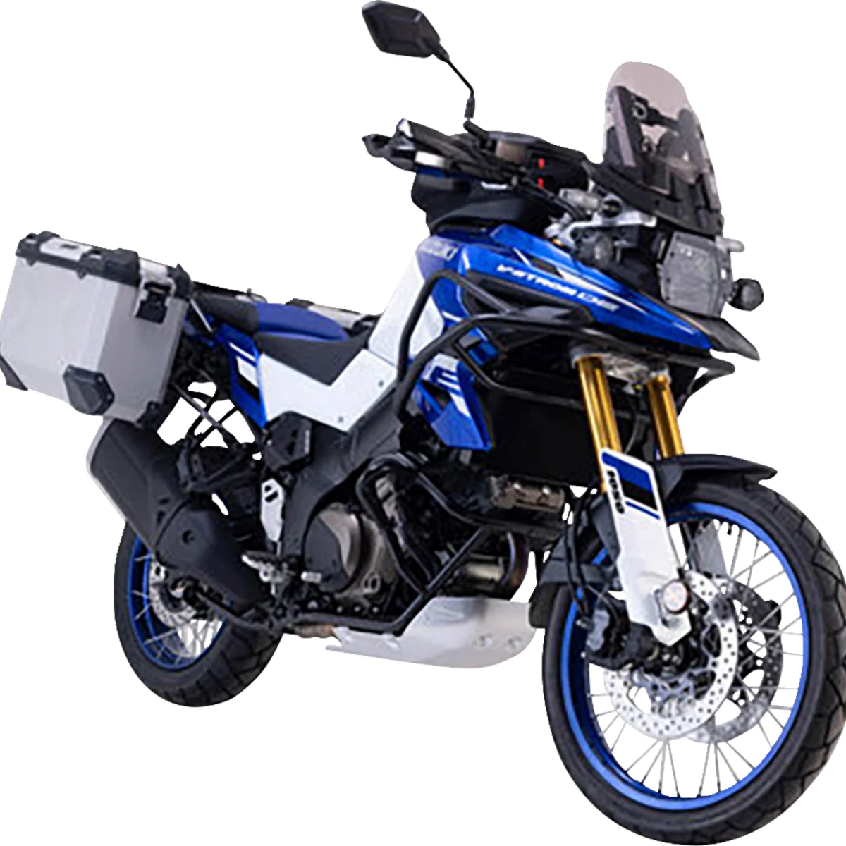 Dependable SW-MOTECH TRAX ADV Aluminum Case System - Silver - Suzuki V-Strom 1050 DE '23-'24 KFT.05.965.70000 S High-Quality
