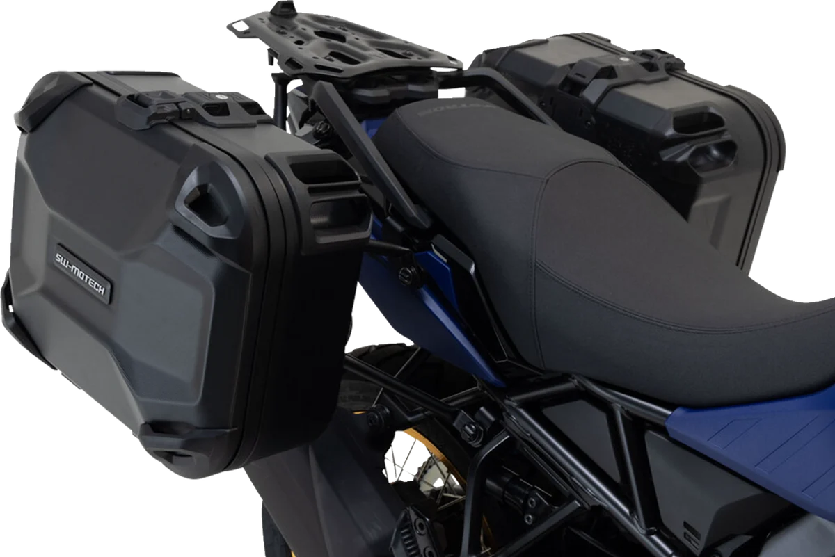 Detailed SW-MOTECH DUSC Hard Case System - Multistrada '15-'24 KFT.22.114.65000 B Organic