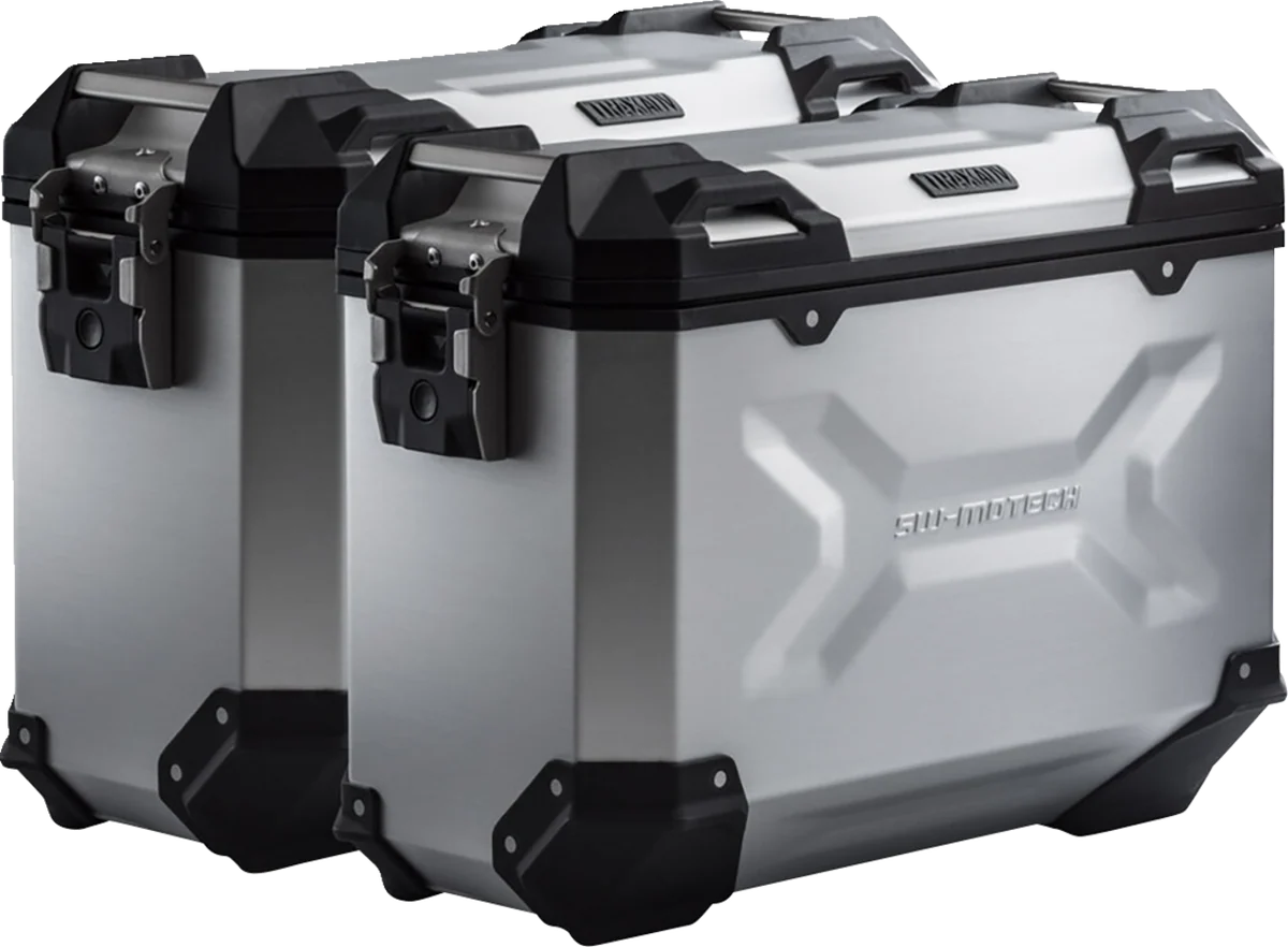 Environmentally Friendly SW-MOTECH TRAX ADV Aluminum Case System - Silver - Ducati Multistrada 1200 '10-'14 KFT.22.140.70000 S Modern