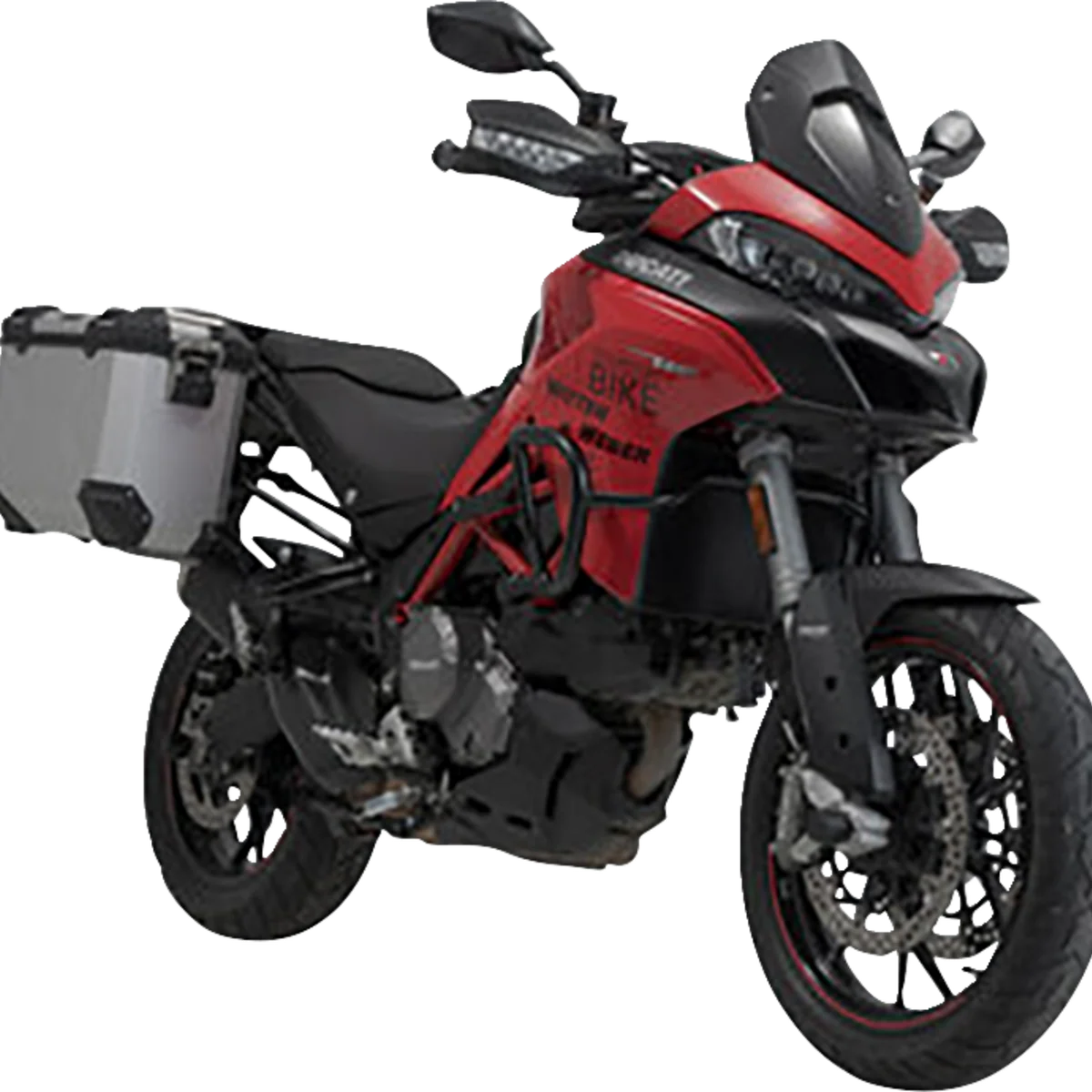 User-Friendly SW-MOTECH TRAX ADV Aluminum Case System - Silver - Ducati Multistrada 950 1200 1260 V2 '15-'24 KFT.22.114.70002 S Trusted