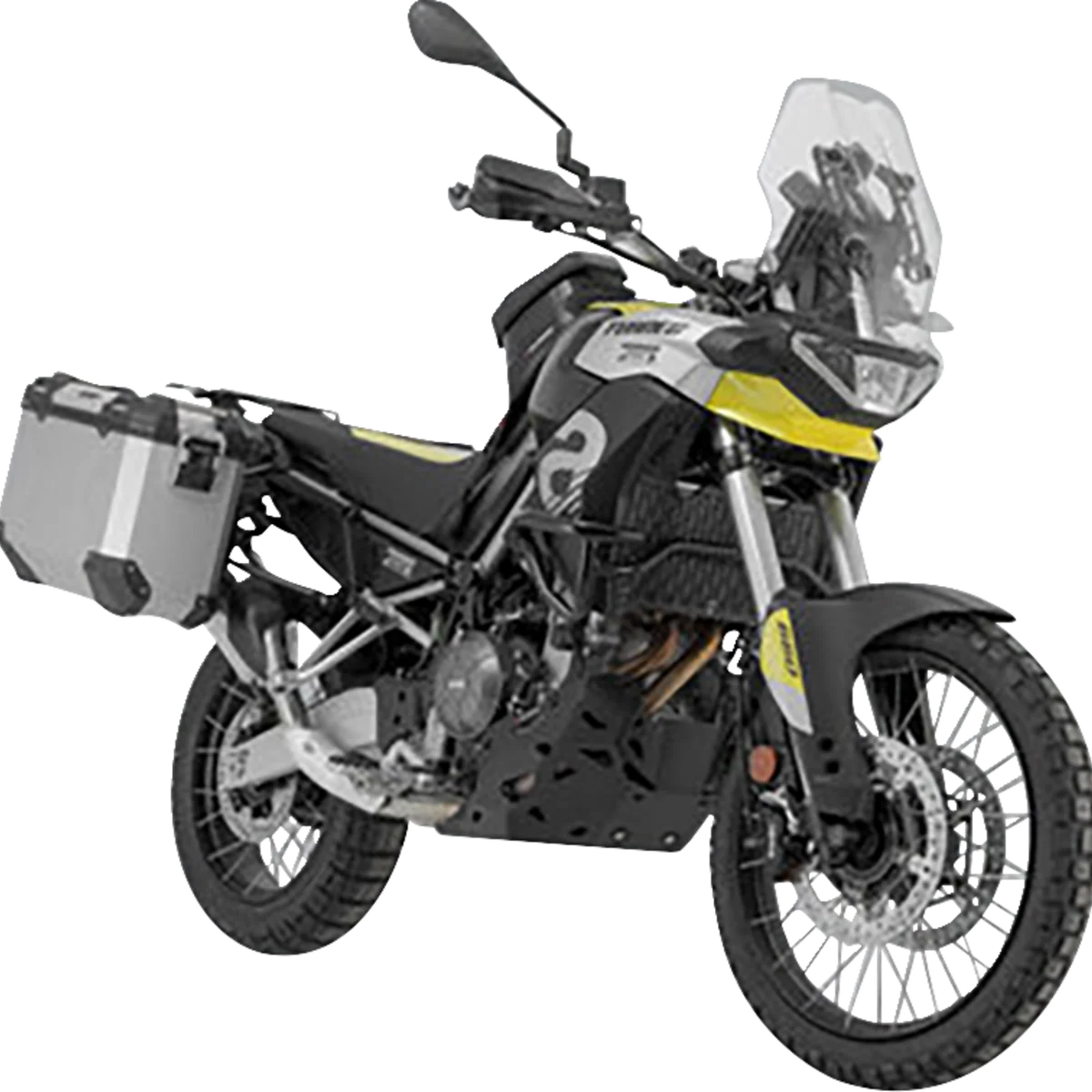 Premium Material SW-MOTECH TRAX ADV Aluminum Case System - Silver - Aprilia Tuareg 660 '22-'24 KFT.13.849.70000 S Casual
