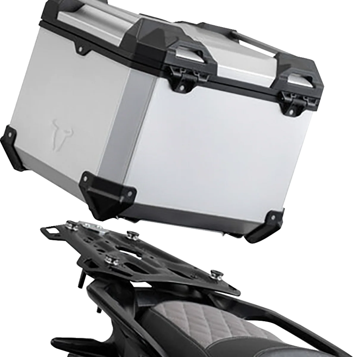 Quality SW-MOTECH TRAX ADV Top Case System - Silver - Yamaha Super Tenere 1200 '10-'20 GPT.06.148.70001 S Fast