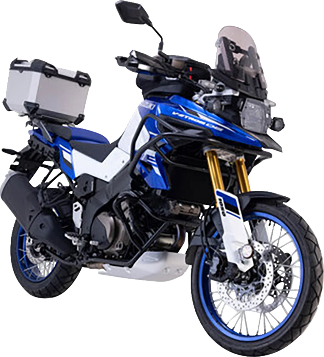 Artisan SW-MOTECH TRAX ADV Top Case System - Silver - V-Strom 650 1000 1050 '14-'24 GPT.05.440.70002 S Selected