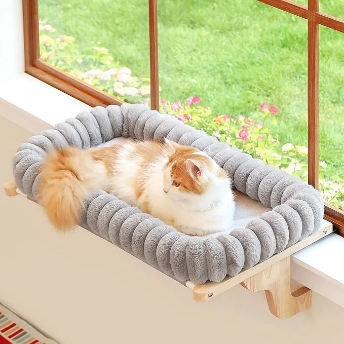 Elite Zakkart SnugCloud Cat Perch for Window Sill Artisan
