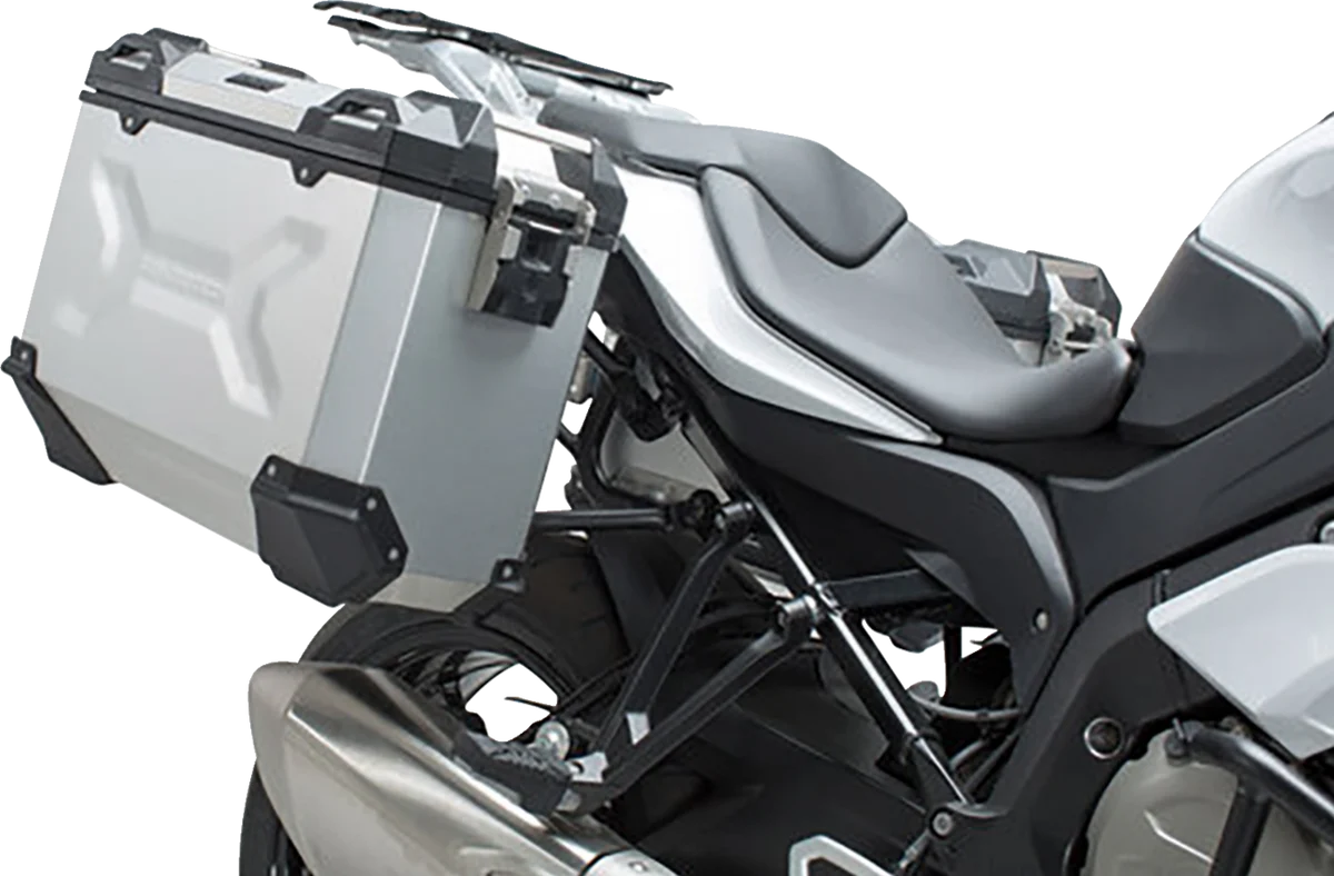 Unique SW-MOTECH TRAX ADV Aluminum Case System - Silver - BMW S 1000 XR '15-'19 KFT.07.592.70001 S Comfortable