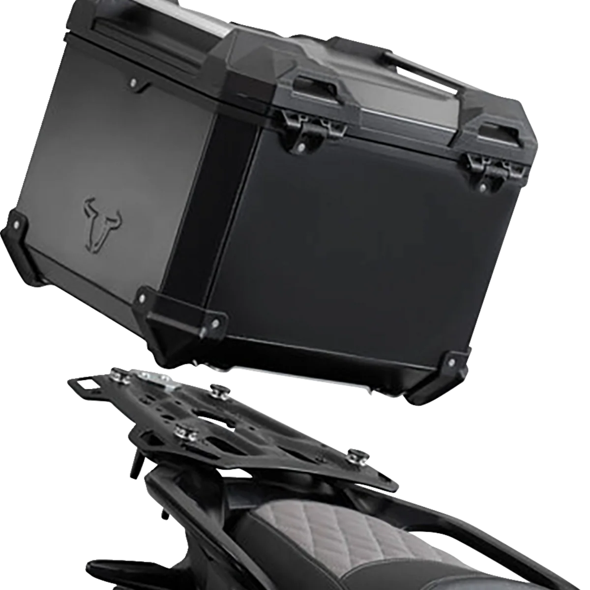Easy-to-Use SW-MOTECH TRAX ADV Top Case System - Black - Moto Guzzi V85TT '19-'24 GPT.17.925.70000 B Carefully Designed