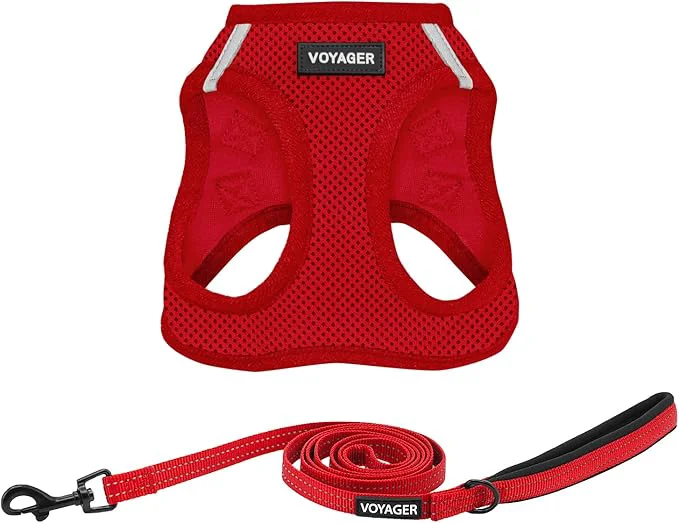 Consistent Pet Supplies Voyager Step-in Air All Weather Mesh Harness and Reflective First-Class