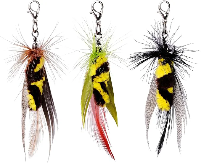Convenient JXFUKAL Cat Feather Toy Refills Enhanced