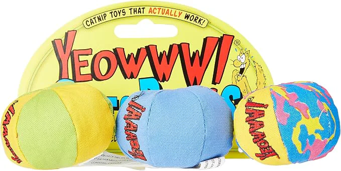 Consistent Yeowww My Cats Balls 3 Balls per Pack Powerful
