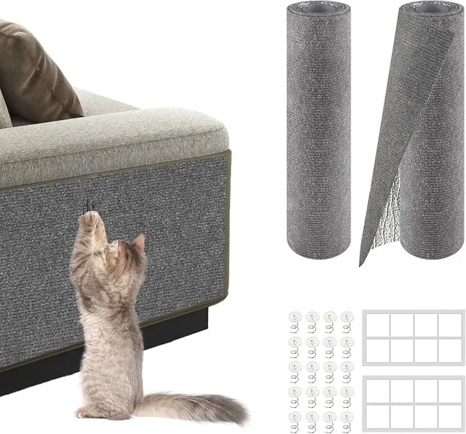 Powerful 2Pack Total 78.7 x15.8 Cat Scratch Mat Fine Crafted
