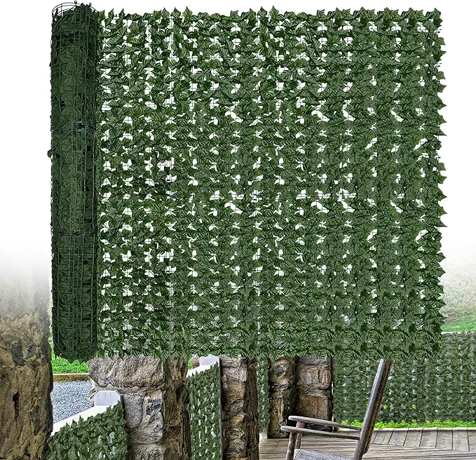 Proven Artificial Ivy Privacy Fence Screen 120 x 80 67 Sqft Anti-Ultraviolet Artificial Hedge Grass Wall Used for Indoor and Outdoor Green Background Garden Greening DecorationAbout ThisOverview