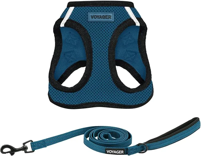 Contemporary Pet Supplies Voyager Step-in Air All Weather Mesh Harness and Reflective First-Class