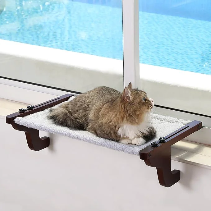 Responsible Zakkart Easy Seat Cat Perch for Window Sill Classic