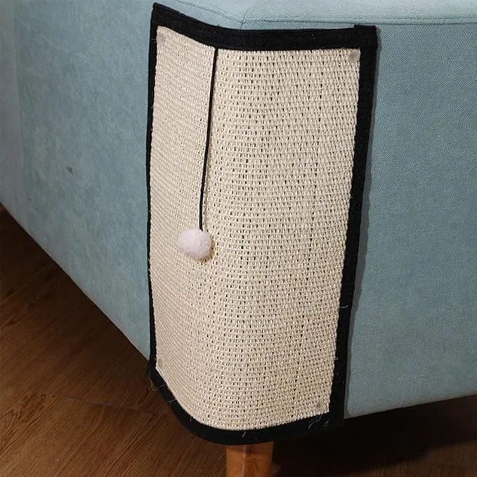 Casual HAOZAIKEJI Cat Scratcher Mat Sofa Protector Natural Sisal Cat Scratching Mat Specialty