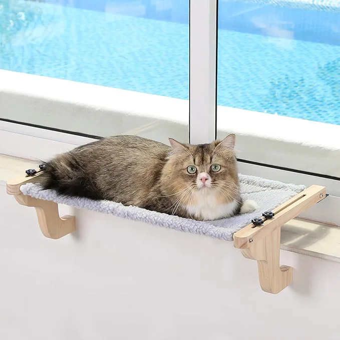 Contemporary Zakkart Easy Seat Cat Perch for Window Sill Lightweight