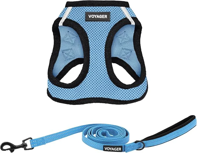 Relaxed Pet Supplies Voyager Step-in Air All Weather Mesh Harness and Reflective Effective