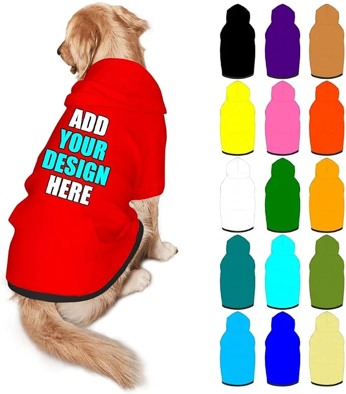 Traditional Custom Dog Clothes with Photo Name Logo Personalized Dog Sweaters Reliable