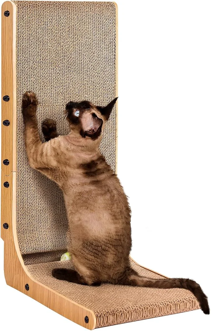 Artisan EHEYCIGA Cardboard Cat Scratcher Fine Crafted