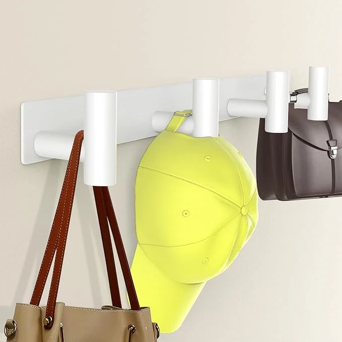 Selected Wall Mounted Coat Rack-4 Hooks Heavy Duty Stainless Steel Wall Hooks for Towel Coat Bag Hat Rack Coat Hanger Coat Hooks Towel Racks for Bathroom Entryway Kitchen Office White 1 Pack About ThisOverview High-Grade