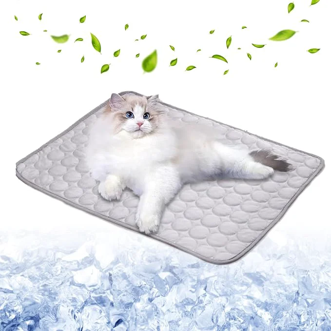 Organic Dog Cooling Mat 2025 Upgraded Cooling Blanket Original Design