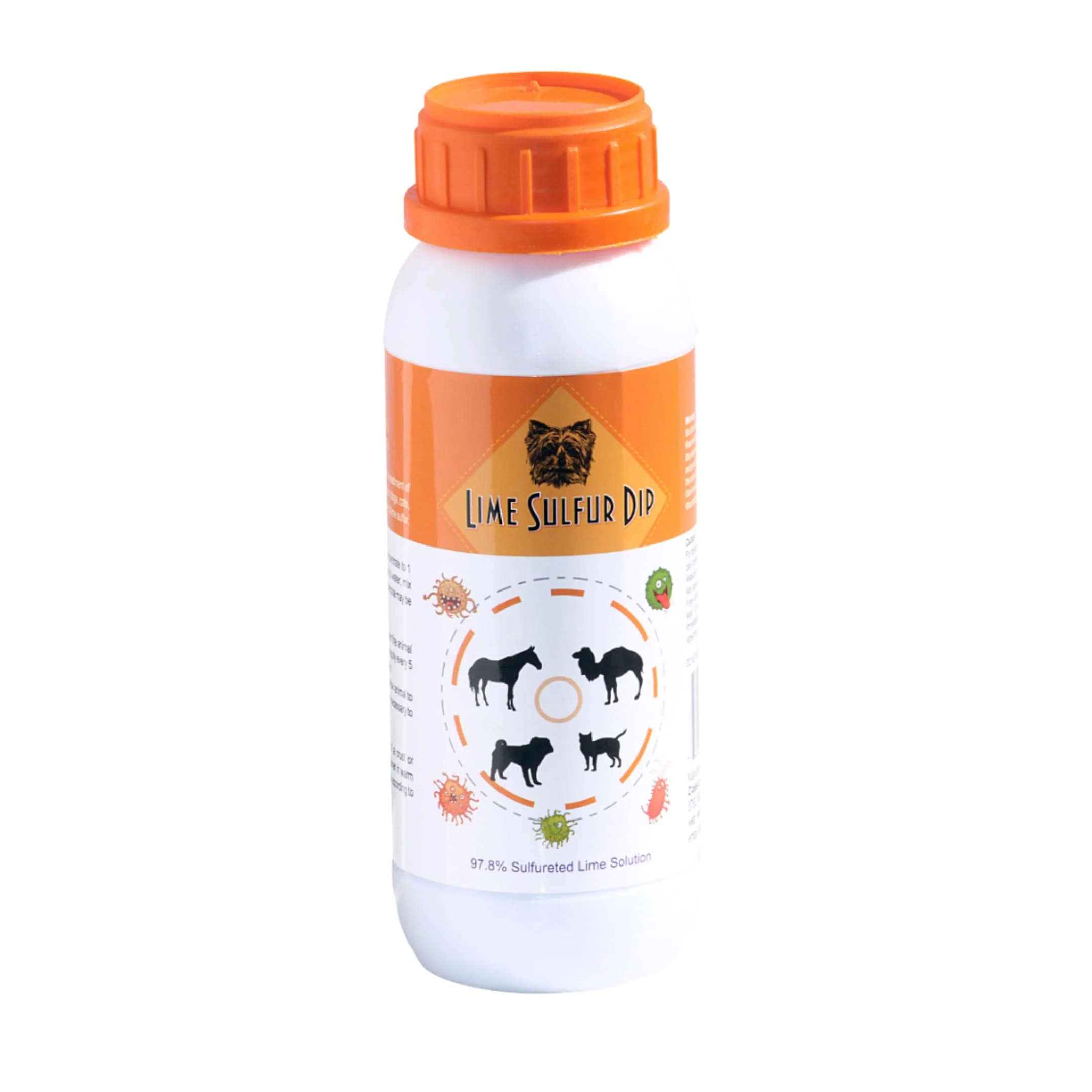 Clean Classic's Lime Sulfur Dip – Xtra Strength Skin Care for Dogs Cats Puppies Kittens Horses 16 oz Exceptional