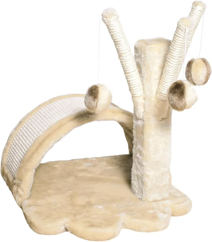 Environmentally Friendly TRIXIE Tavira 15.4-in Cat Tree for Kittens Sisal Cat Scratcher Soft Eco-Friendly