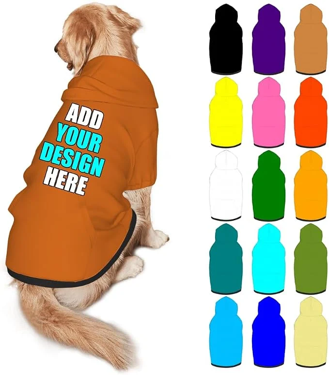 Carefully Designed Personalized Dog Hoodie Customized Authentic