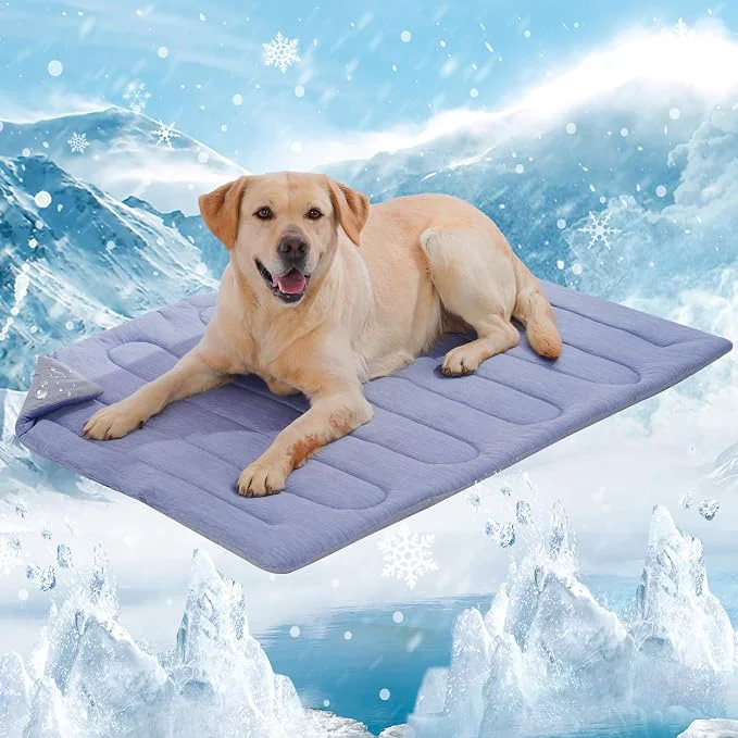 Secure MARUNDA Dog Cooling Mat No Need to ze Or Refrigerate This Cool Pet Pad Cat Advanced