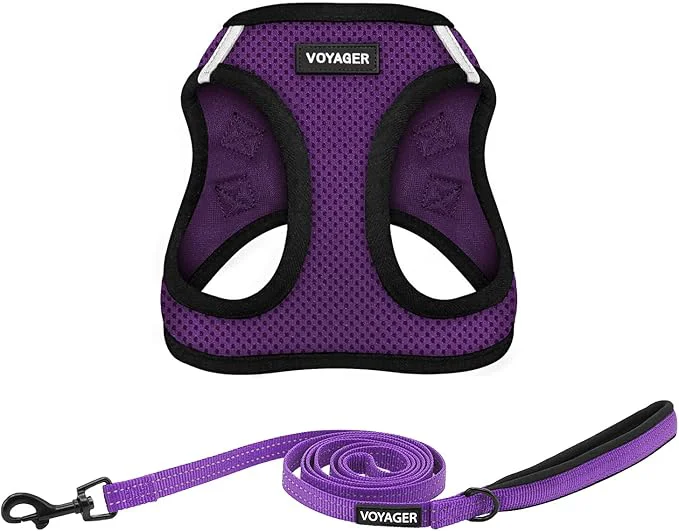 Safe Pet Supplies Voyager Step-in Air All Weather Mesh Harness and Reflective Advanced