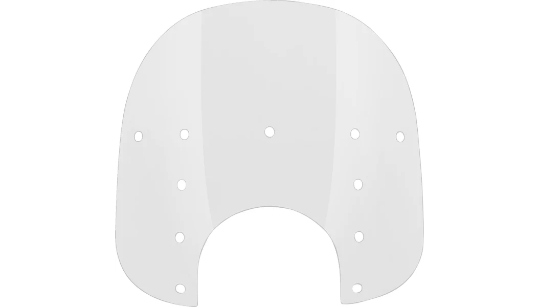 Unique MEMPHIS SHADES Fats Windshield - 15 - 9 Headlight Cutout - Clear MEP3520 Eco-Friendly