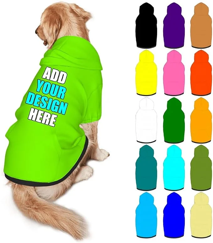 Trusted Custom Dog Clothes with Photo Name Logo Personalized Dog Sweaters High-End