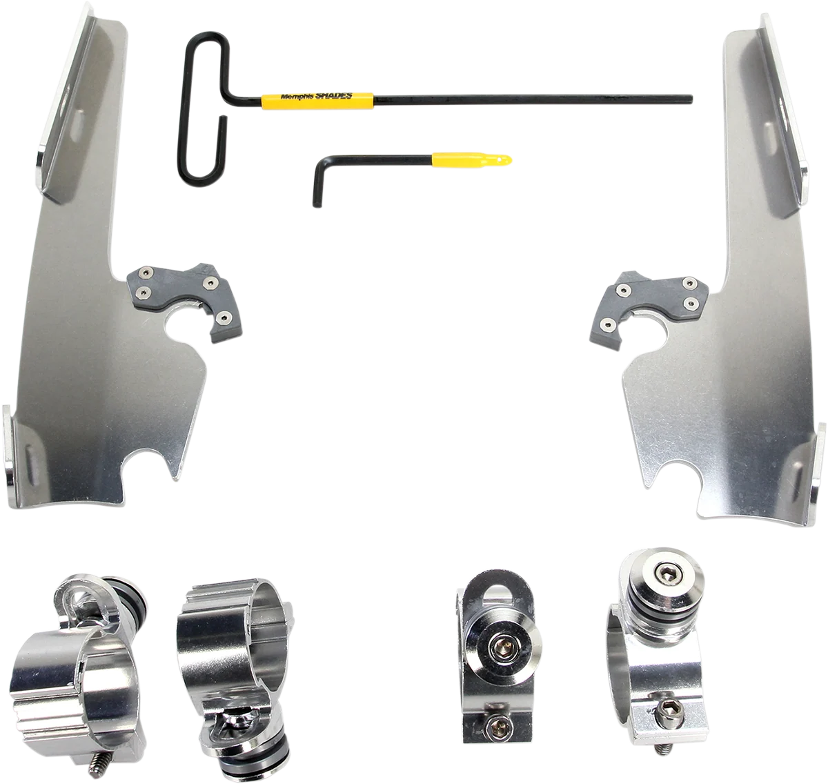 Functional MEMPHIS SHADES Fats Slim Mounting Kit - Polished - XL12C MEK2005 User-Friendly