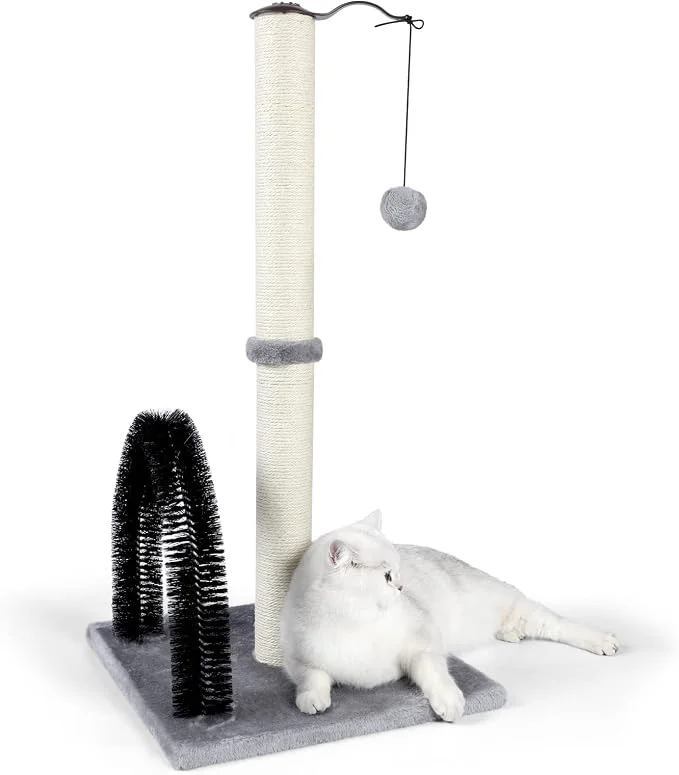 Soft ANWA Tall Cat Scratching Post Enhanced