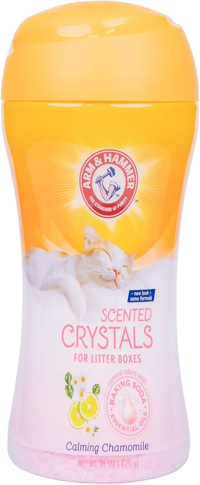 Professional Arm Hammer for Pets Scented Crystals for Litter Boxes Calming Chamomile Prestigious