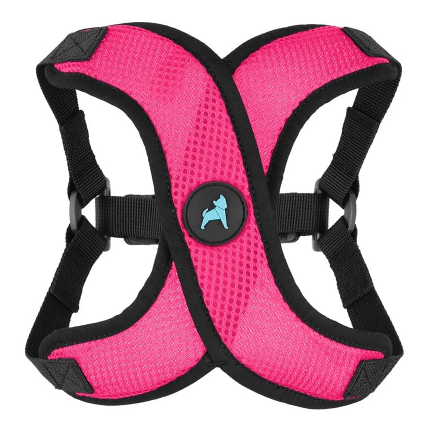 Advanced Gooby Comfort X Step in Lite Harness for Small Dogs — Choke- Escape- Breathable Flamingo Pink X-Small User-Friendly