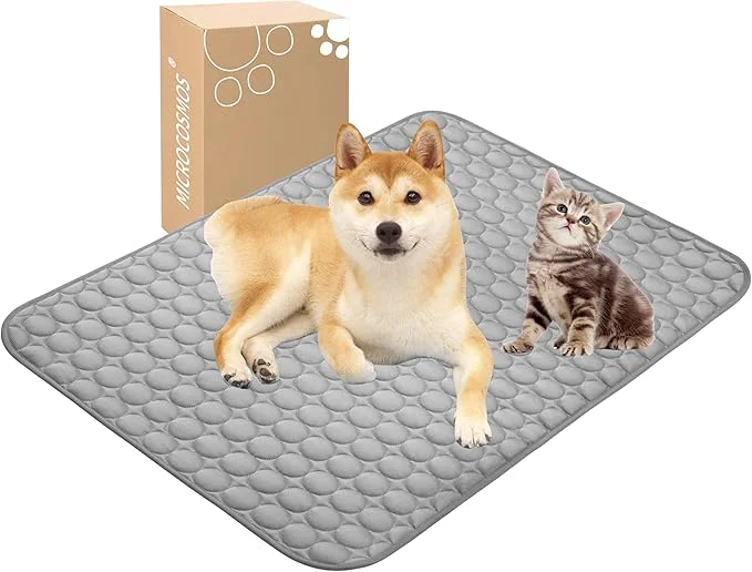 Comfortable MICROCOSMOS Summer Cooling Mat Sleeping Pad- Water Absorption Top Easy Carry Solid