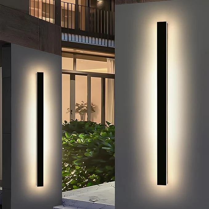Artisan Mikeru 70.8inch Long LED Wall Light Fixtures 3000k Exterior Wall Sconces Acrylic Invisible Outdoor Lights for Porch Modern Exterior Wall Light Mount Lighting for House Courtyard Patio GarageAbout ThisOverview Exclusive