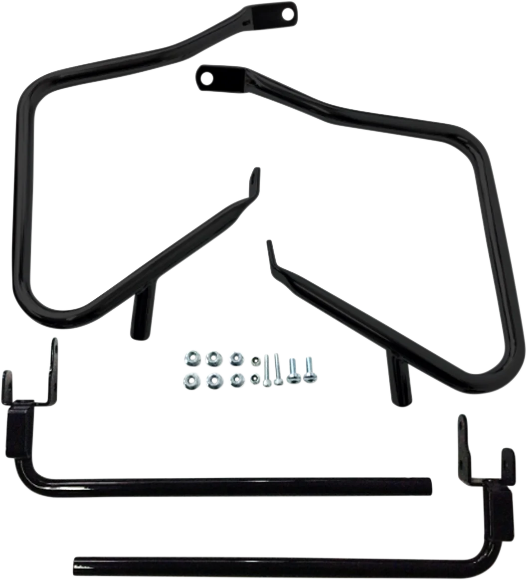 Original Design DRAG SPECIALTIES Saddlebag Support Kit - Black - FLT '14-'23 21028B Pure