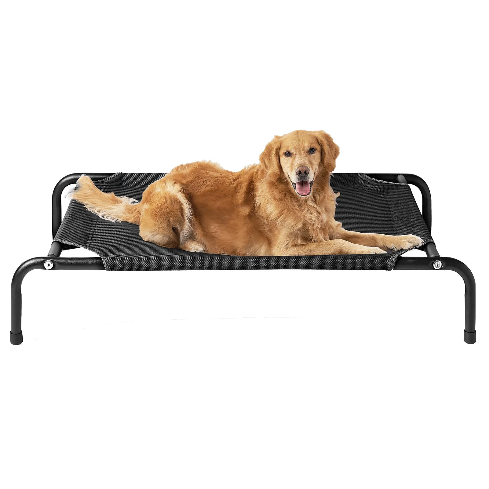Convenient EHEYCIGA d Dog Cot Bed for Large Dogs – Raised Outdoor Hammock 43x26 in Green