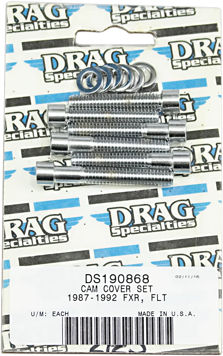 Detailed DRAG SPECIALTIES Bolt Kit - Camshaft Cover - Socket-Head - Smooth - Big Twin MK212S Consistent