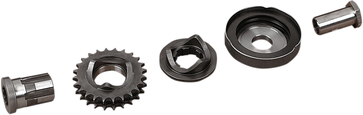 Green DRAG SPECIALTIES Compensating Sprocket Kit - '94-'06 Big Twin 241274 Breathable
