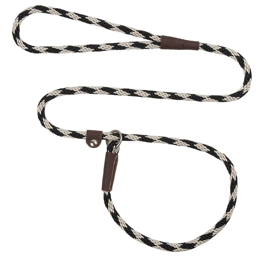 Verified Mendota Pet Slip Leash - Dog Lead Collar Combo - Made in USA - Diamond Sandstone 3 8 in x 6 ft Excellent
