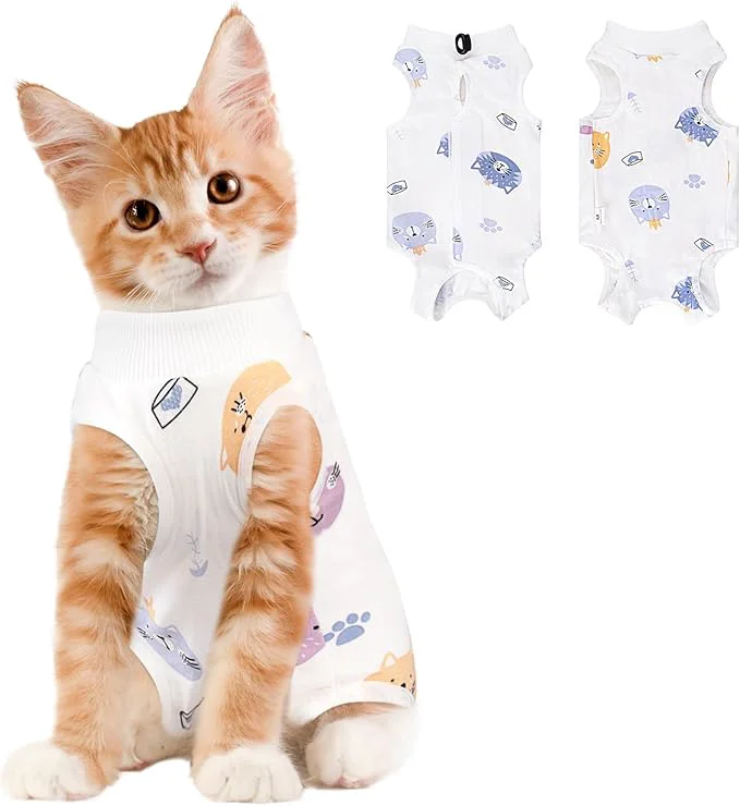 Contemporary Coppthinktu Cat Recovery Suit Female Breathable Cat Onesie After Surgery Female Certified