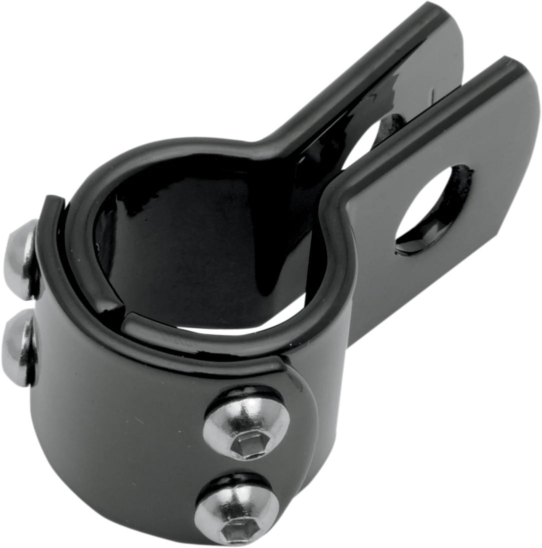 Minimalist DRAG SPECIALTIES Clamp - Multi Functional - 1-1 8 - 3-Piece - Black 77-6018B Classic